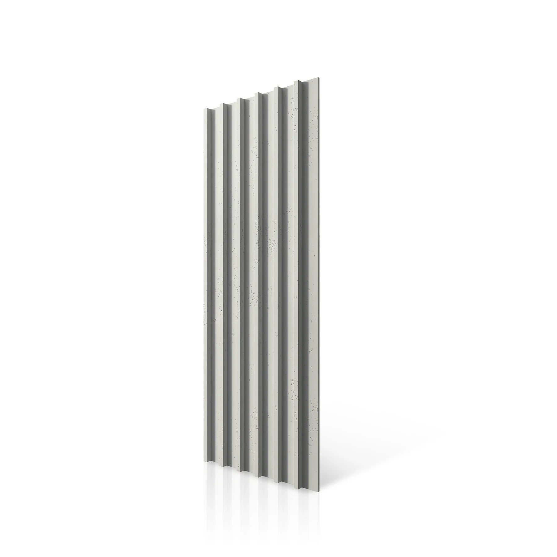 3D Concrete Wall Panels RIFT L colour swatch on white background DecorMania.eu