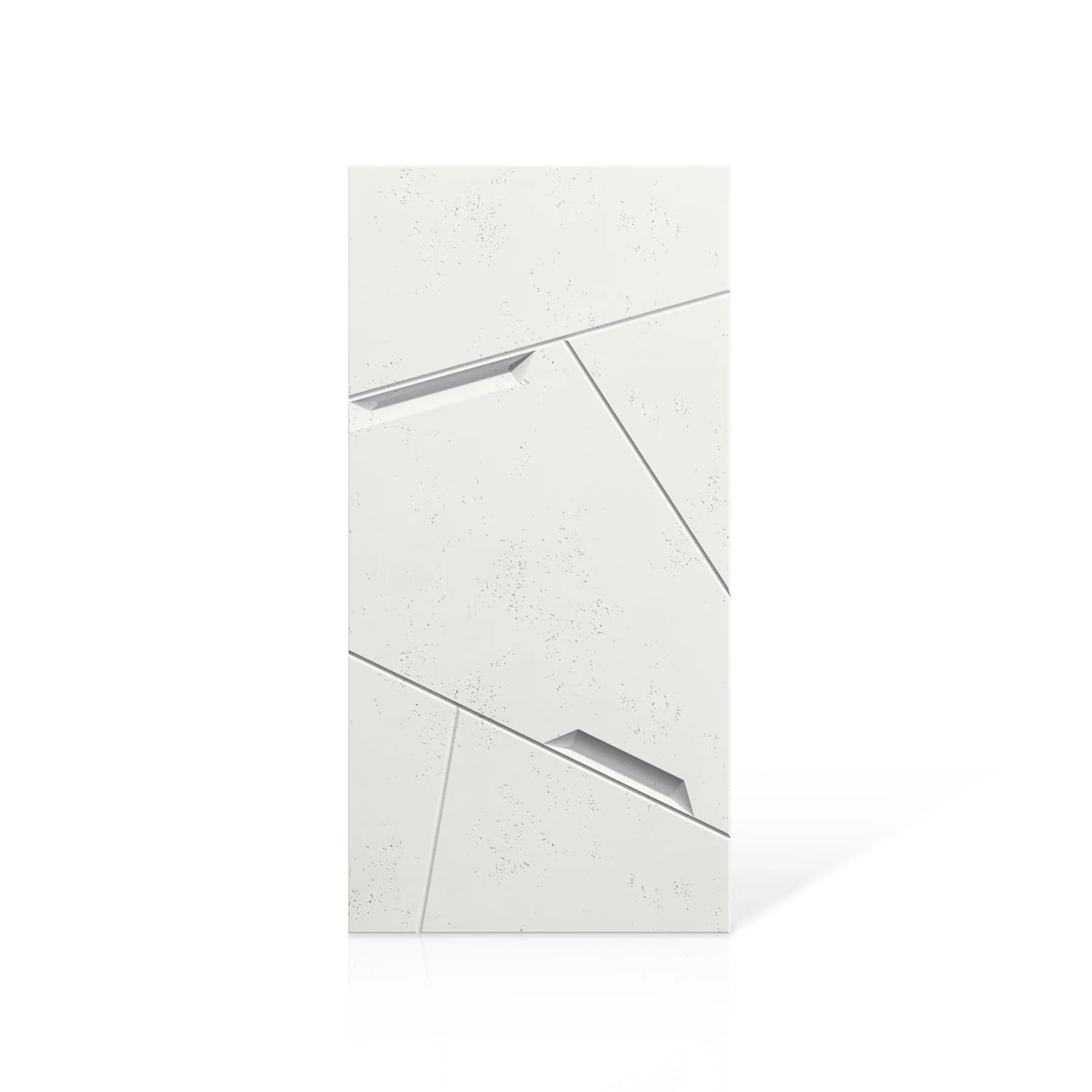 3D Concrete Wall Panels STOWAWAY colour swatch on white background DecorMania EU