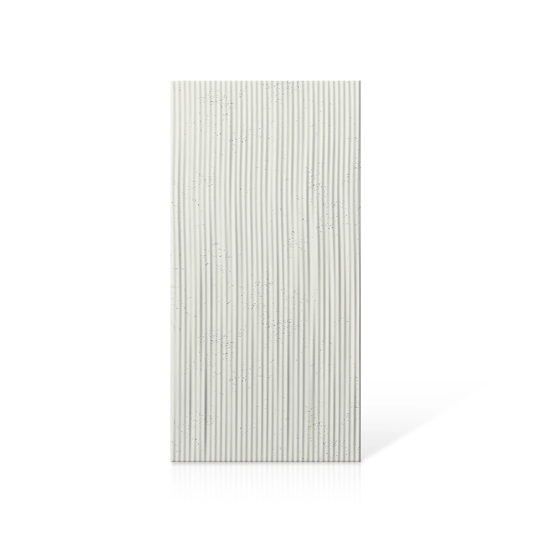 3D Concrete Wall Panels RIDGES colour swatch on white background DecorMania.eu