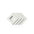3D Concrete Wall Panels SHADOW colour swatch on white background DecorMania EU