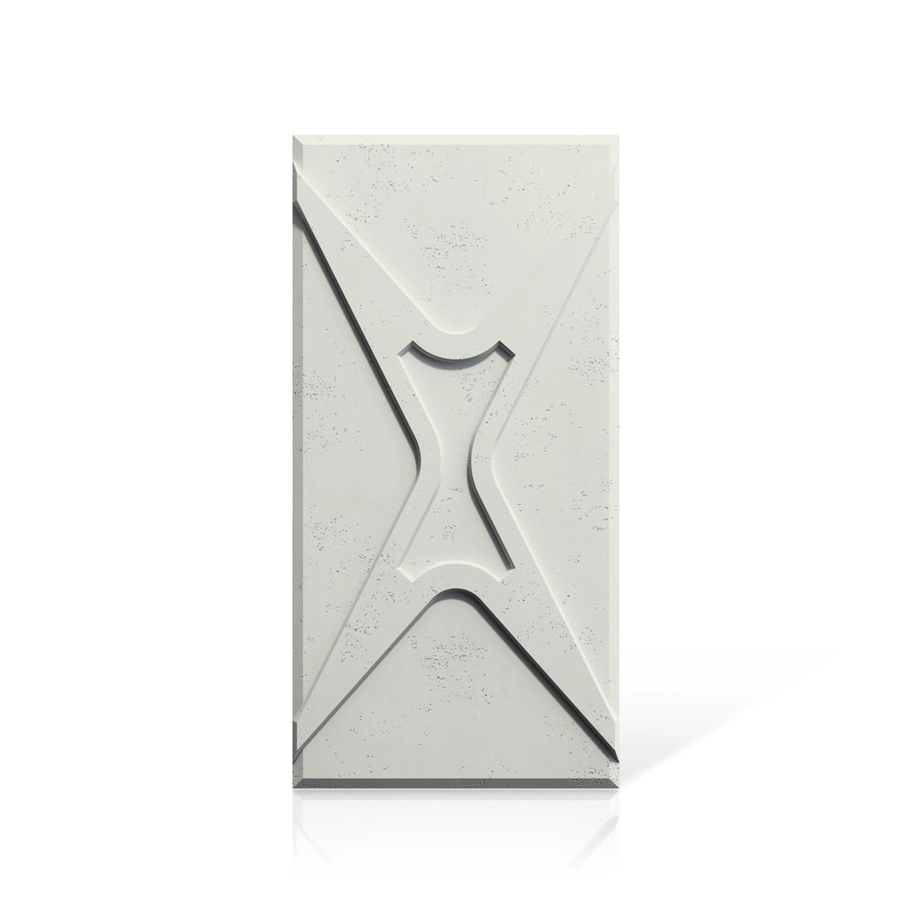 3D Concrete Wall Panels STARS colour swatch on white background DecorMania.eu