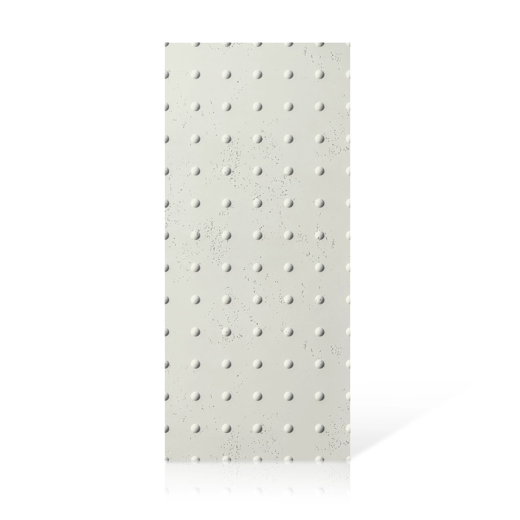3D Concrete Wall Panels STEEL DOTS colour swatch on white background DecorMania.eu