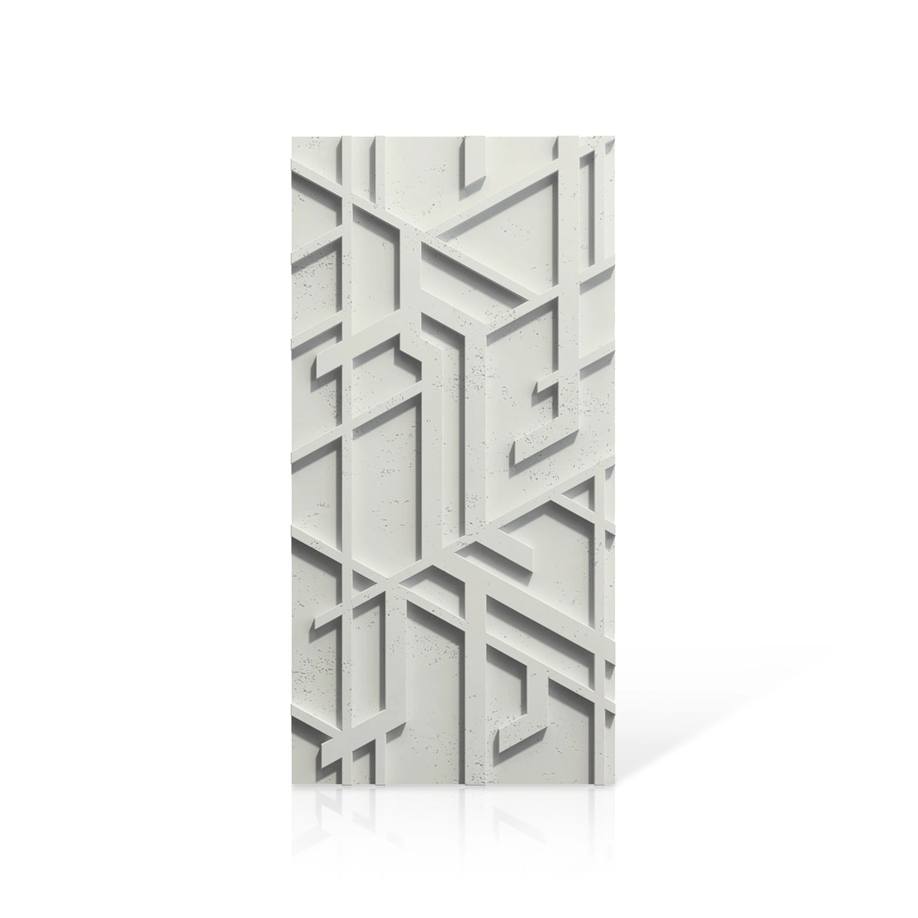 3D Concrete Wall Panels STELLAR colour swatch on white background DecorMania.eu