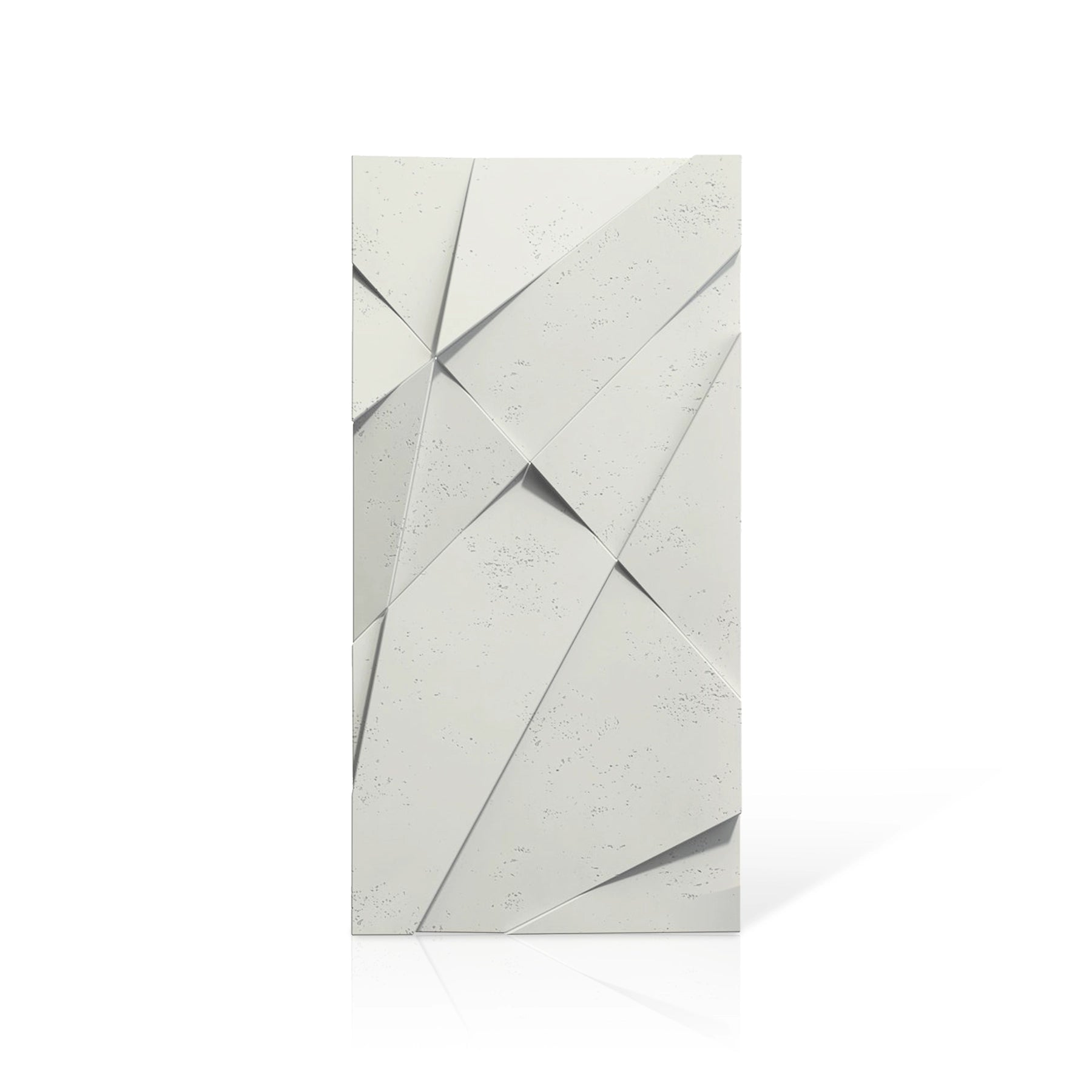 3D Concrete Wall Panels CRYSTAL colour swatch on white background DecorMania.eu