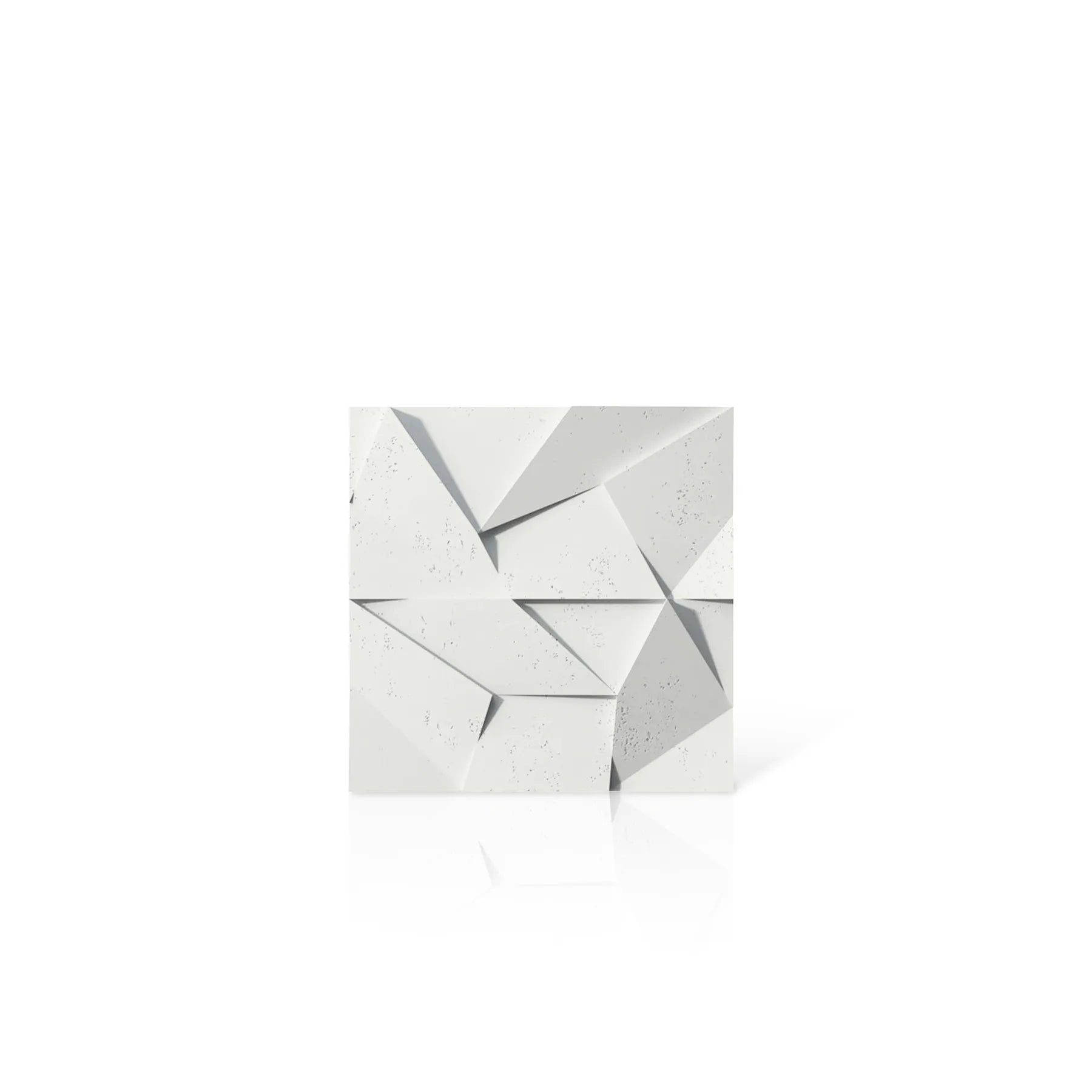 3D Concrete Wall Panels MULTICRYSTAL colour swatch on white background DecorMania EU