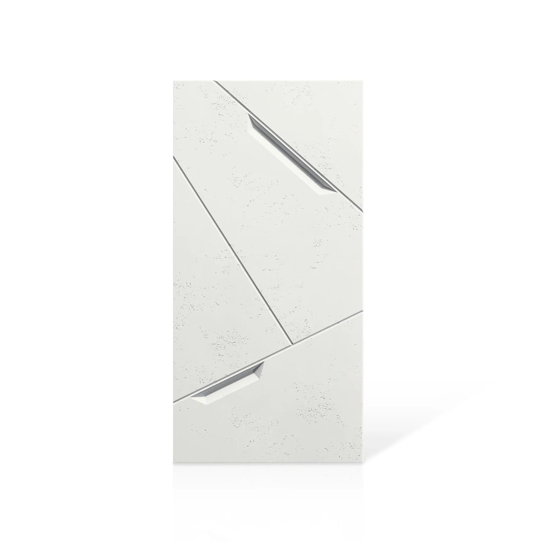 3D Concrete Wall Panels STOWAWAY colour swatch on white background DecorMania.eu
