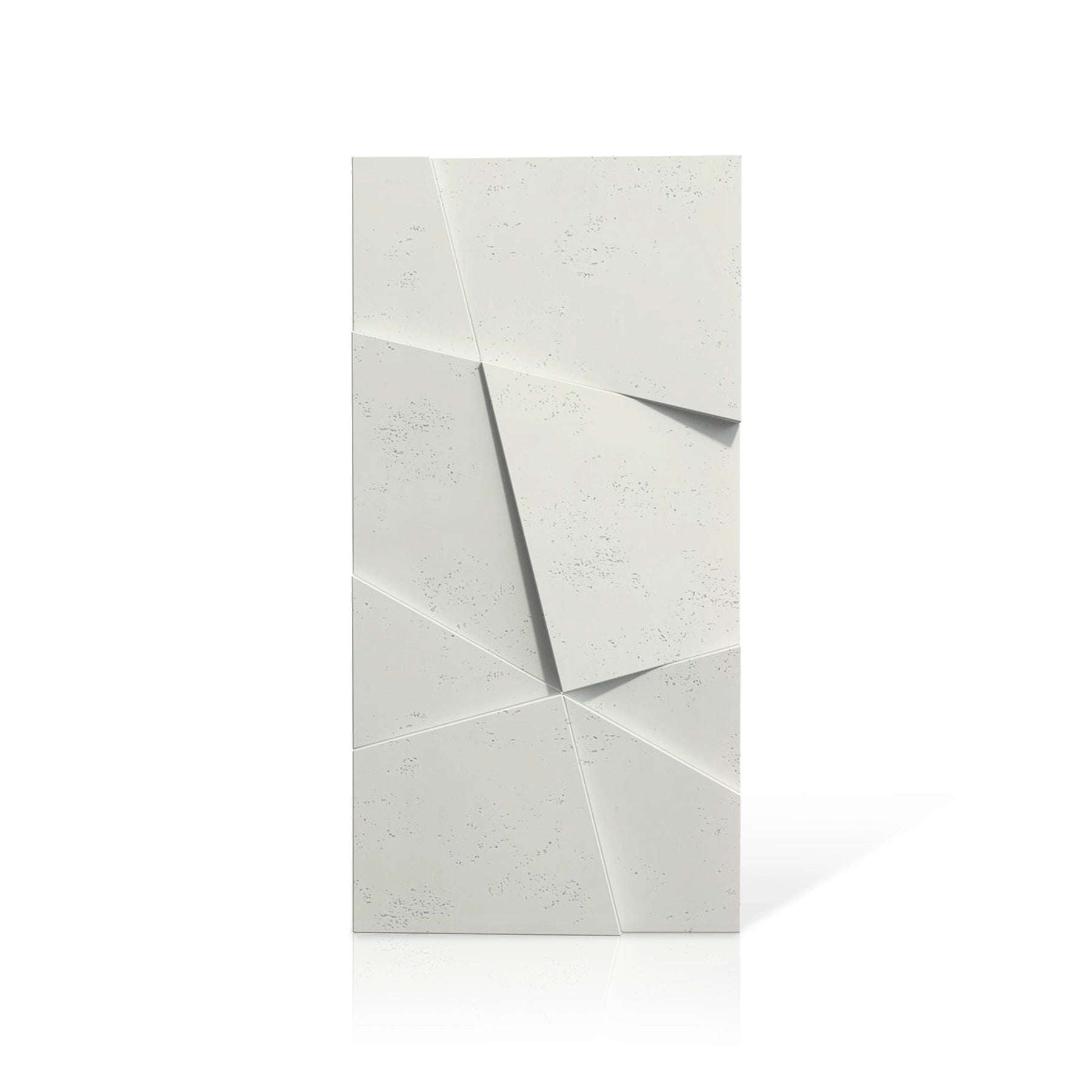 3D Concrete Wall Panels CRYSTAL colour swatch on white background DecorMania.eu