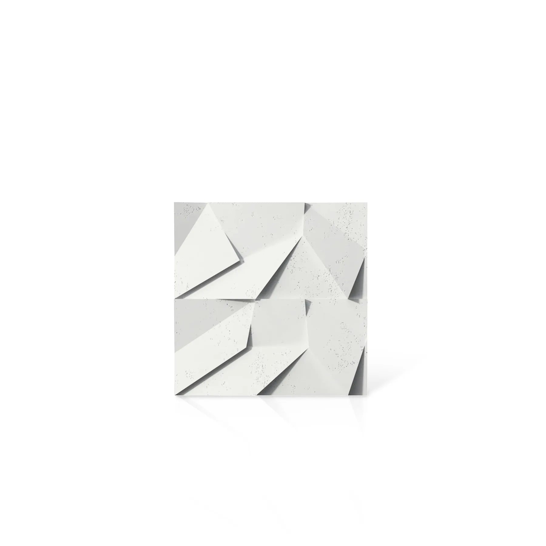 3D Concrete Wall Panels MULTICRYSTAL colour swatch on white background DecorMania EU