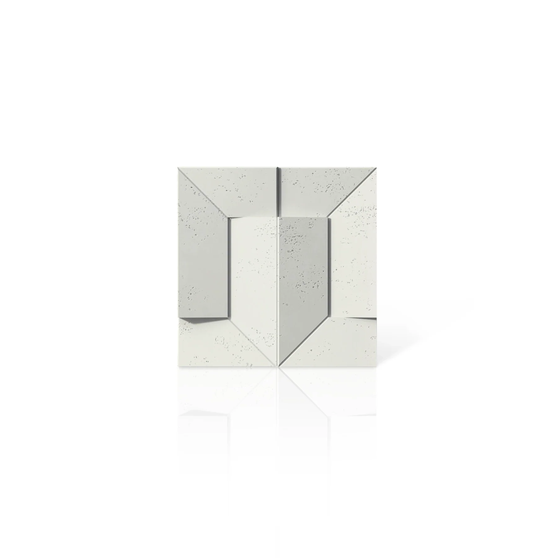 3D Concrete Wall Panels TRANSFORMER colour swatch on white background DecorMania EU