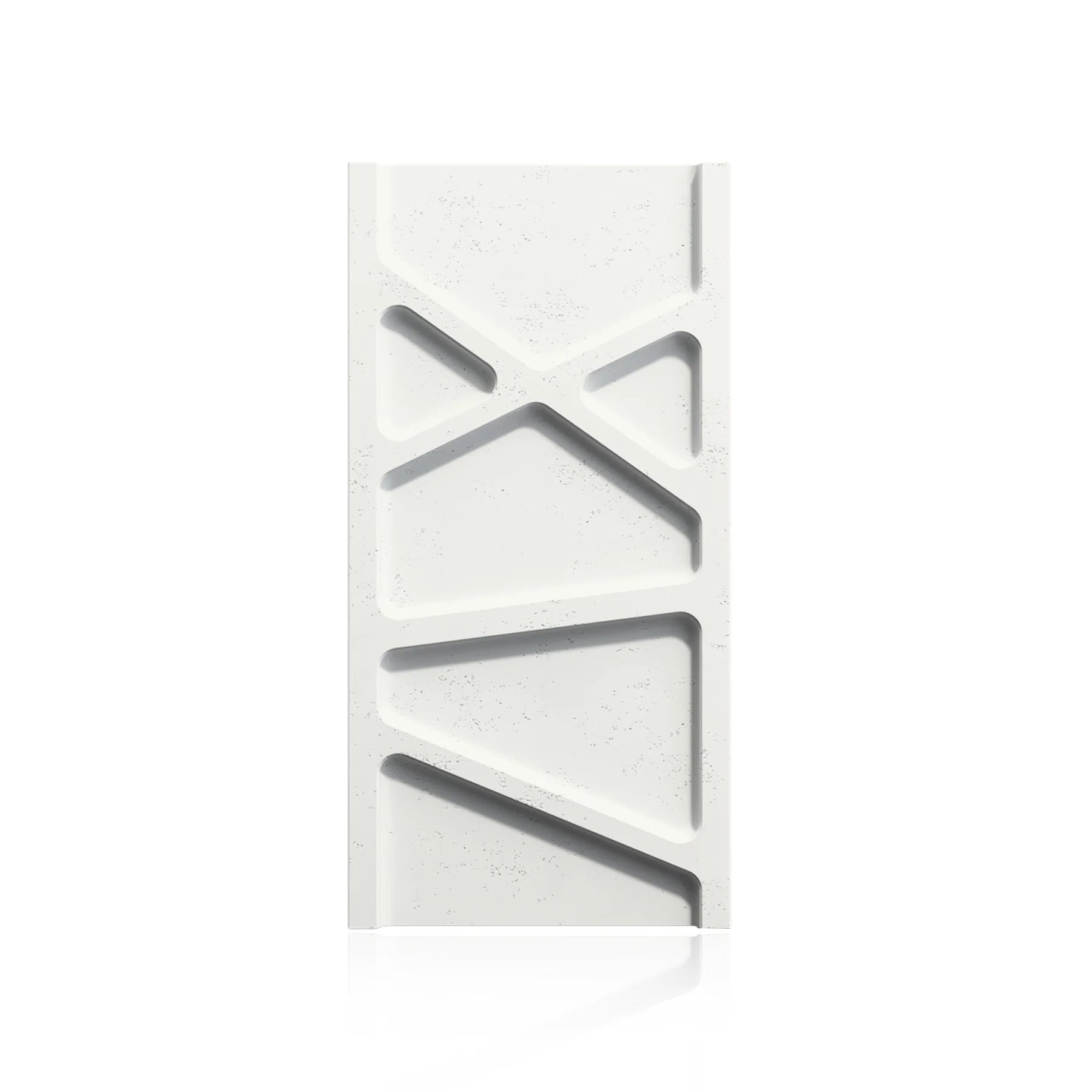 3D Concrete Wall Panels PARALELL colour swatch on white background DecorMania.eu