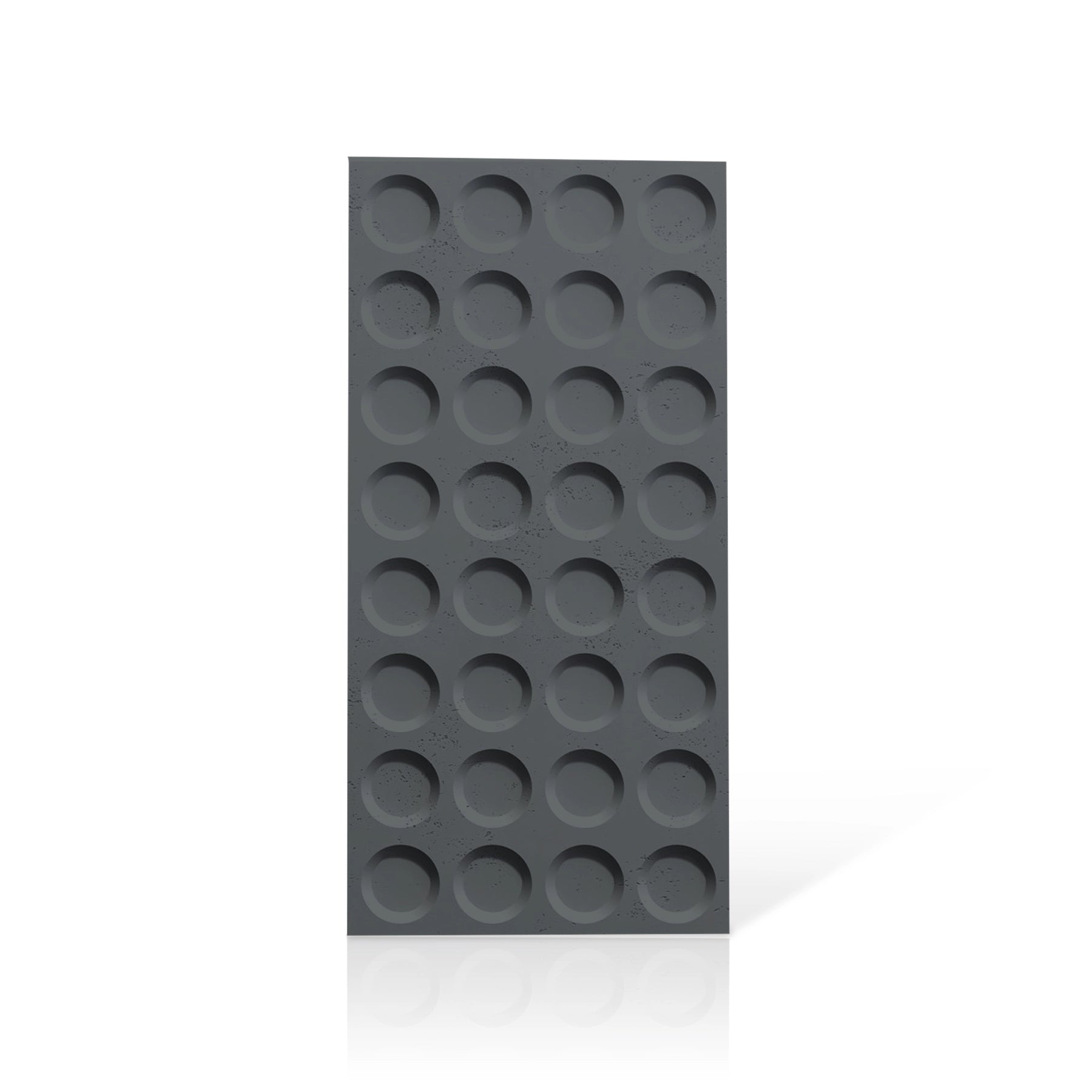 3D Concrete Wall Panels CONNECT colour swatch on white background DecorMania.eu