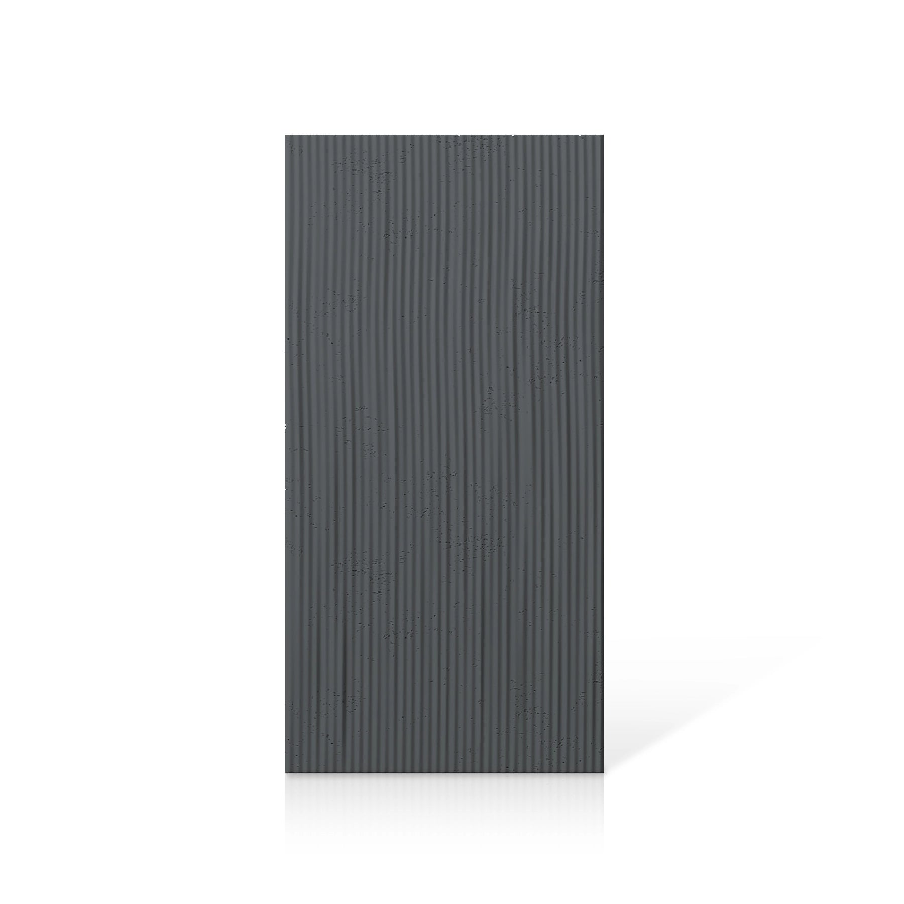 3D Concrete Wall Panels RIDGES colour swatch on white background DecorMania.eu