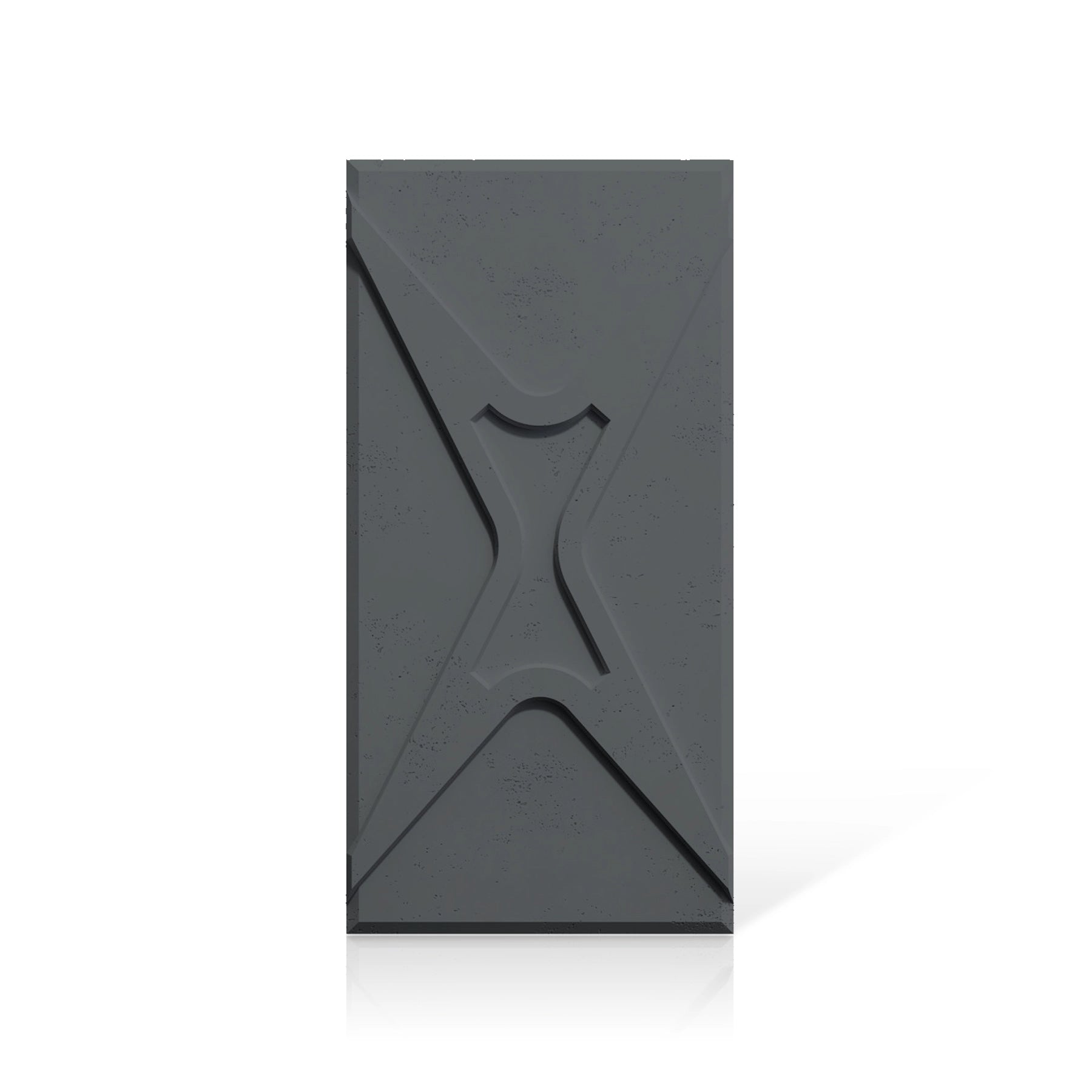 3D Concrete Wall Panels STARS colour swatch on white background DecorMania.eu