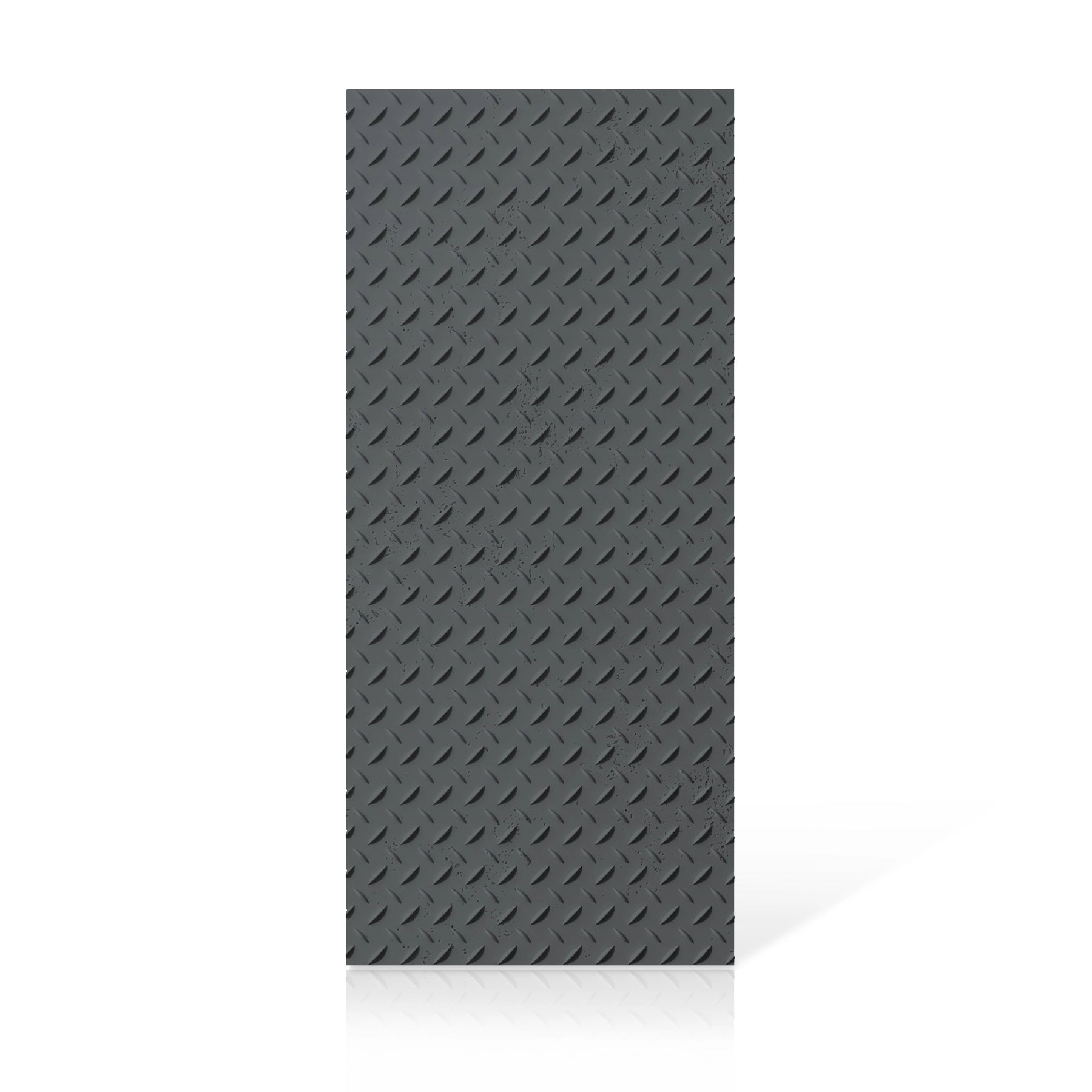 3D Concrete Wall Panels STEEL SHEET colour swatch on white background DecorMania.eu