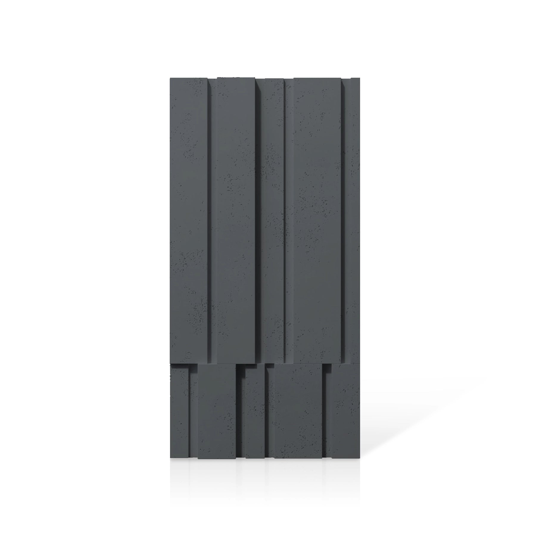 3D Concrete Wall Panels ROOFTOPS colour swatch on white background DecorMania.eu