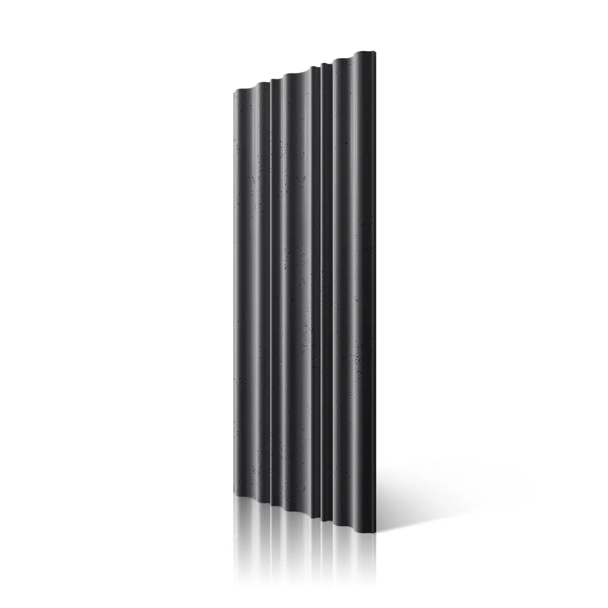 3D Concrete Wall Panel CURTAINS B15 colour on white background DecorMania.eu