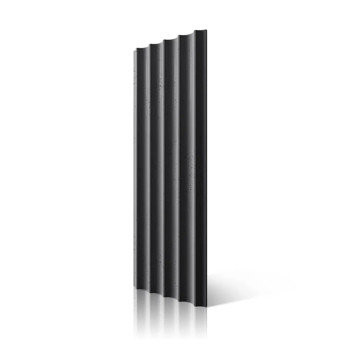 3D Concrete Wall Panel GROOVER B15 colour on white background Decormania.eu