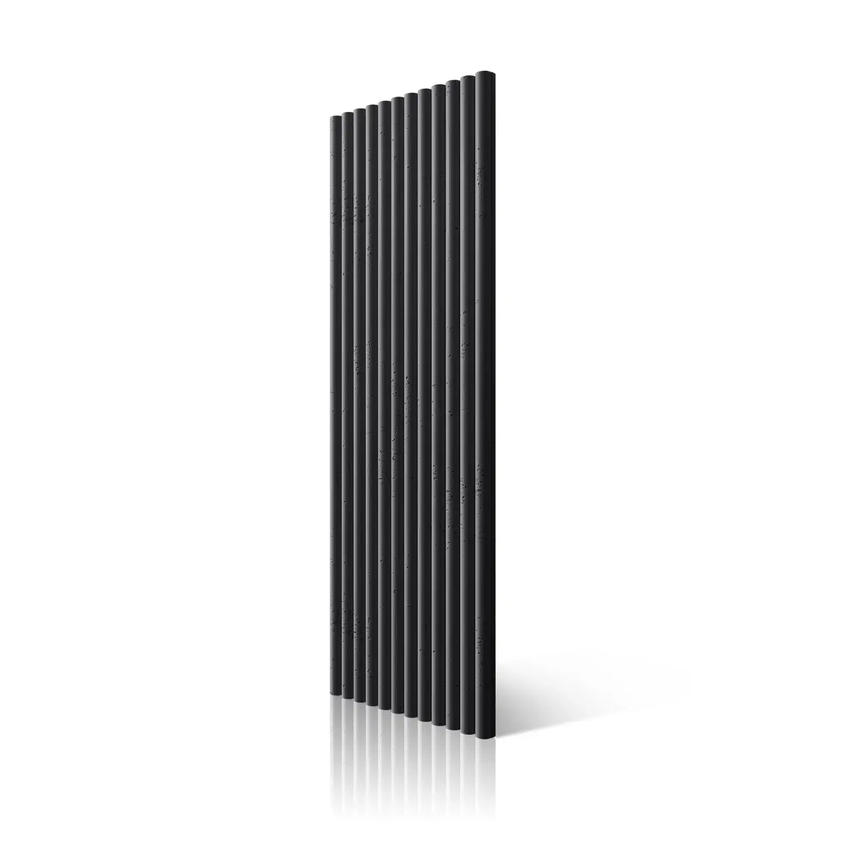 3D Concrete Wall Panel TUBES B15 on white background DecorMania.eu