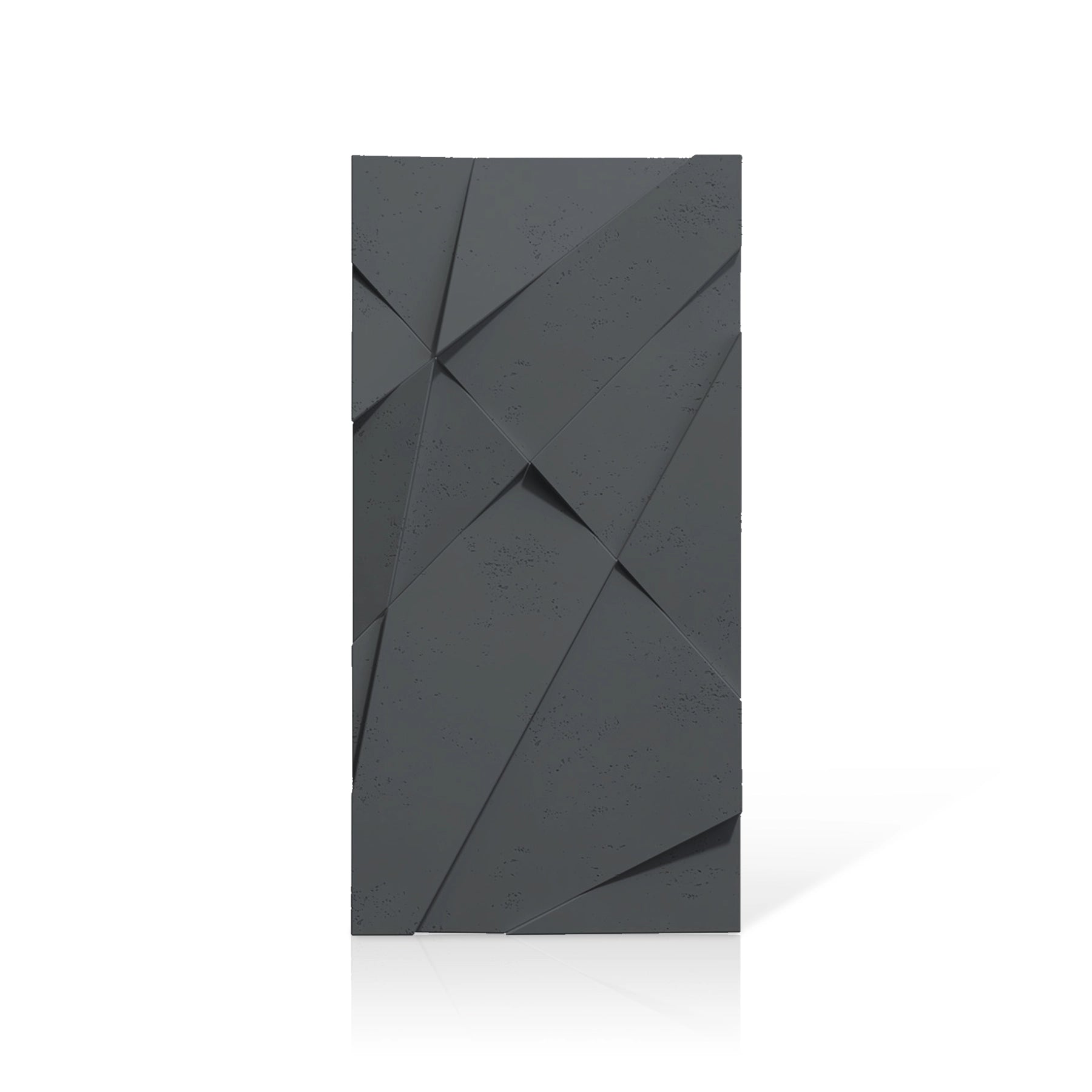 3D Concrete Wall Panels CRYSTAL colour swatch on white background DecorMania.eu