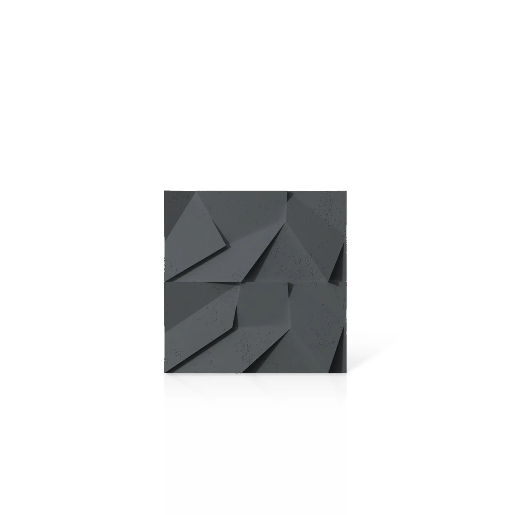 3D Concrete Wall Panels MULTICRYSTAL colour swatch on white background DecorMania.eu