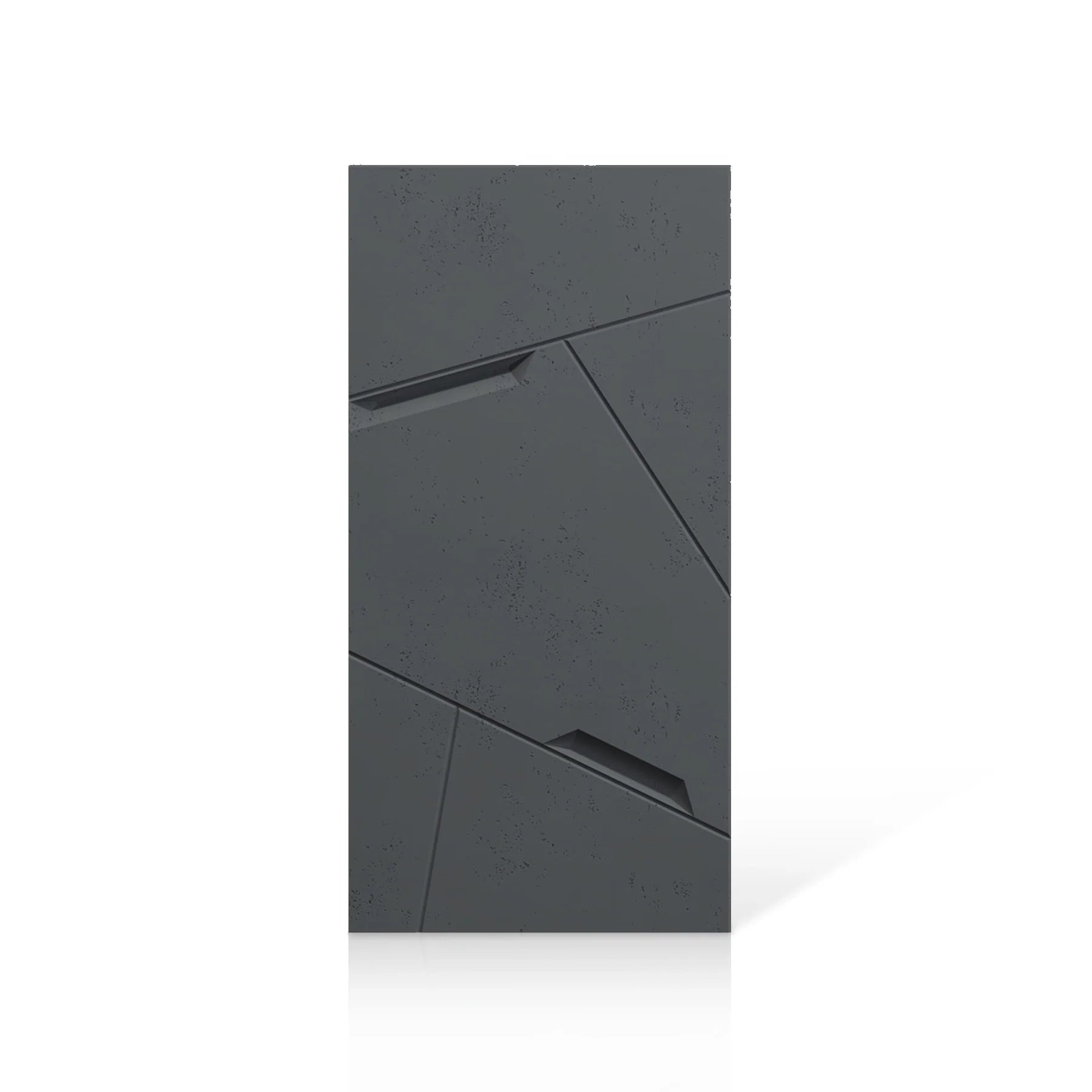 3D Concrete Wall Panels STOWAWAY colour swatch on white background DecorMania.eu