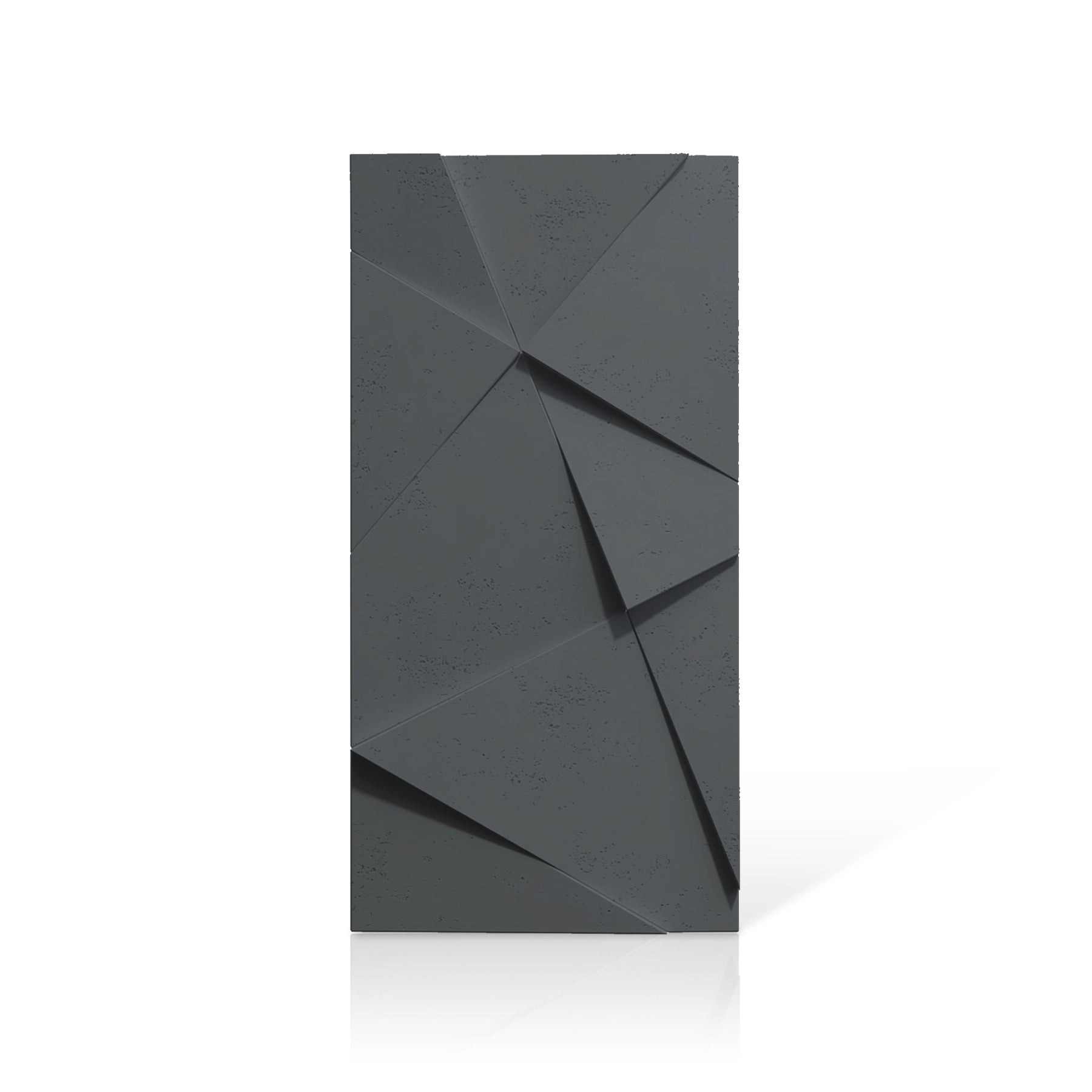 3D Concrete Wall Panels CRYSTAL colour swatch on white background DecorMania.eu