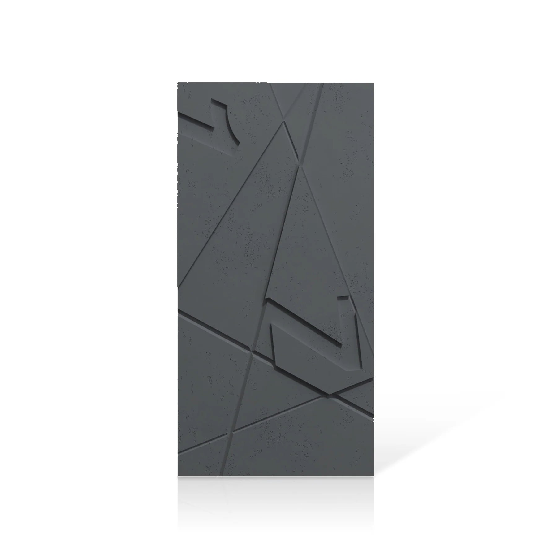 3D Concrete Wall Panels GRAPHICS MODELS C&D colour swatch on white background DecorMania EU