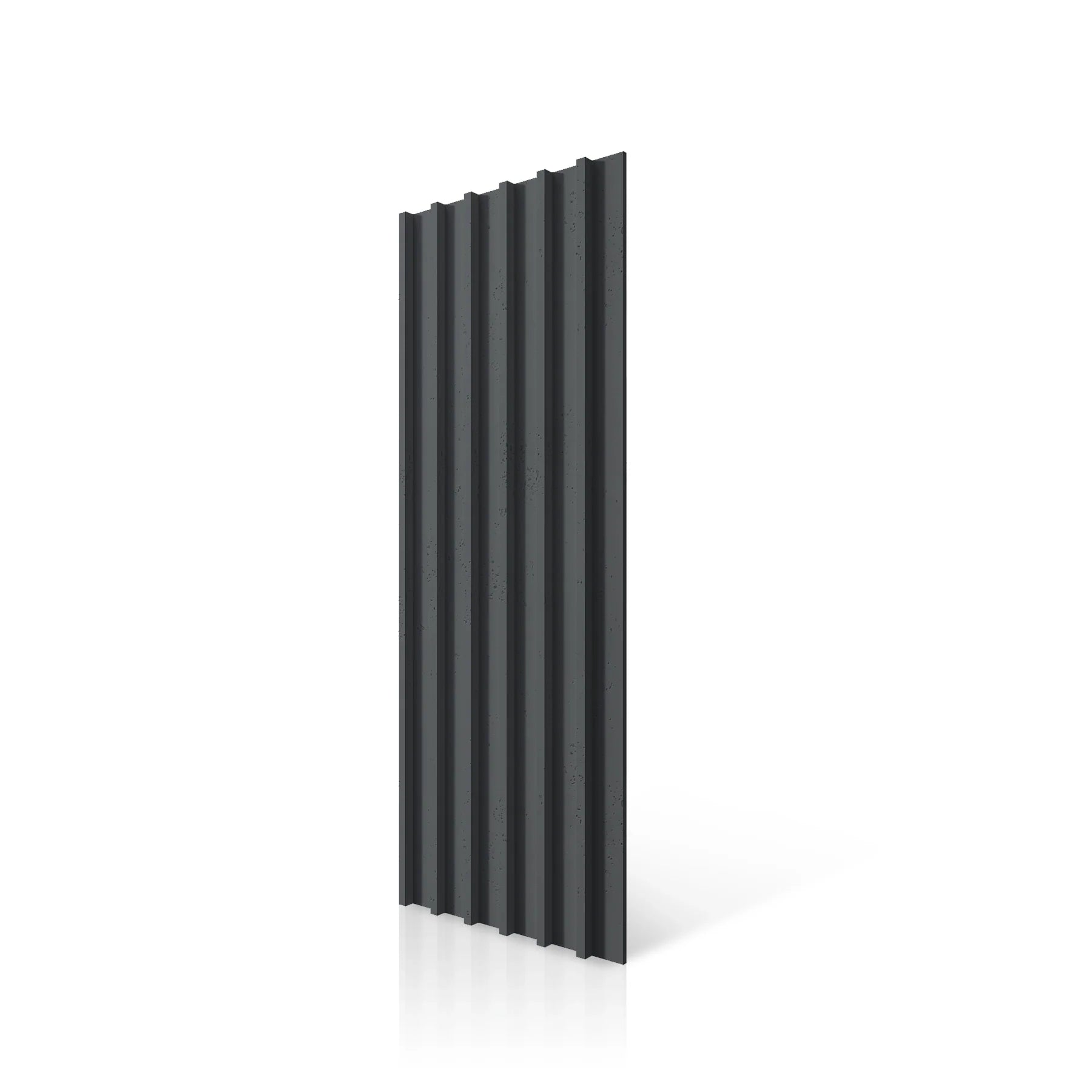 3D Concrete Wall Panels RIFT L colour swatch on white background DecorMania UK