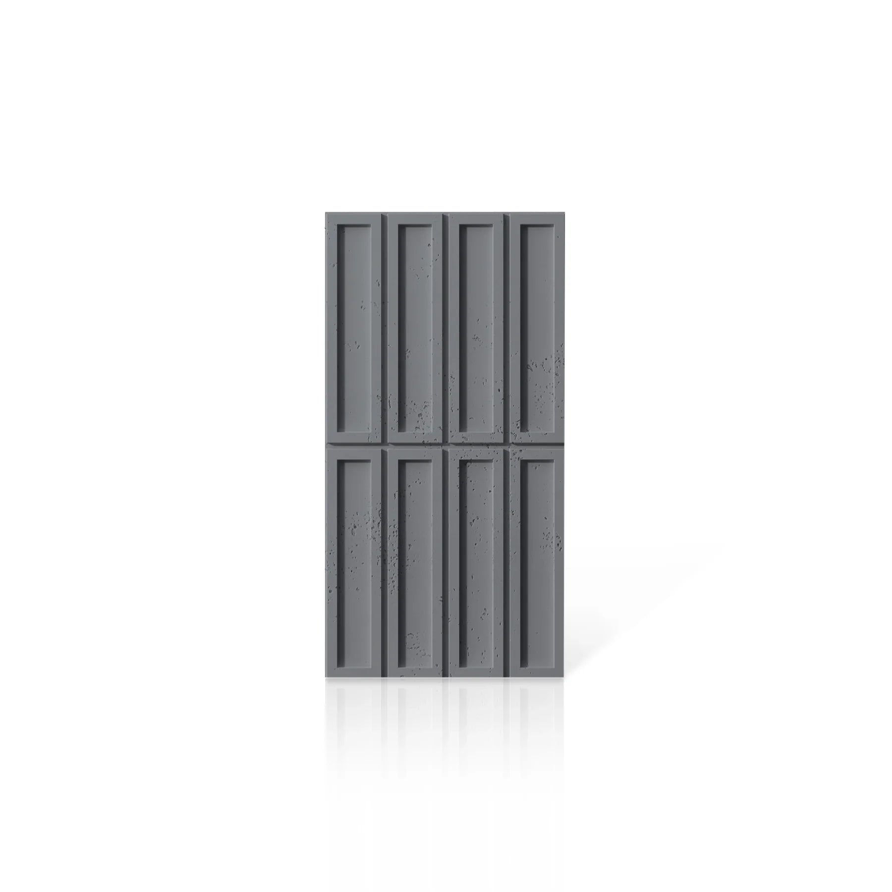 3D Concrete Wall Panels BLOCKS colour swatch on white background DecorMania.eu