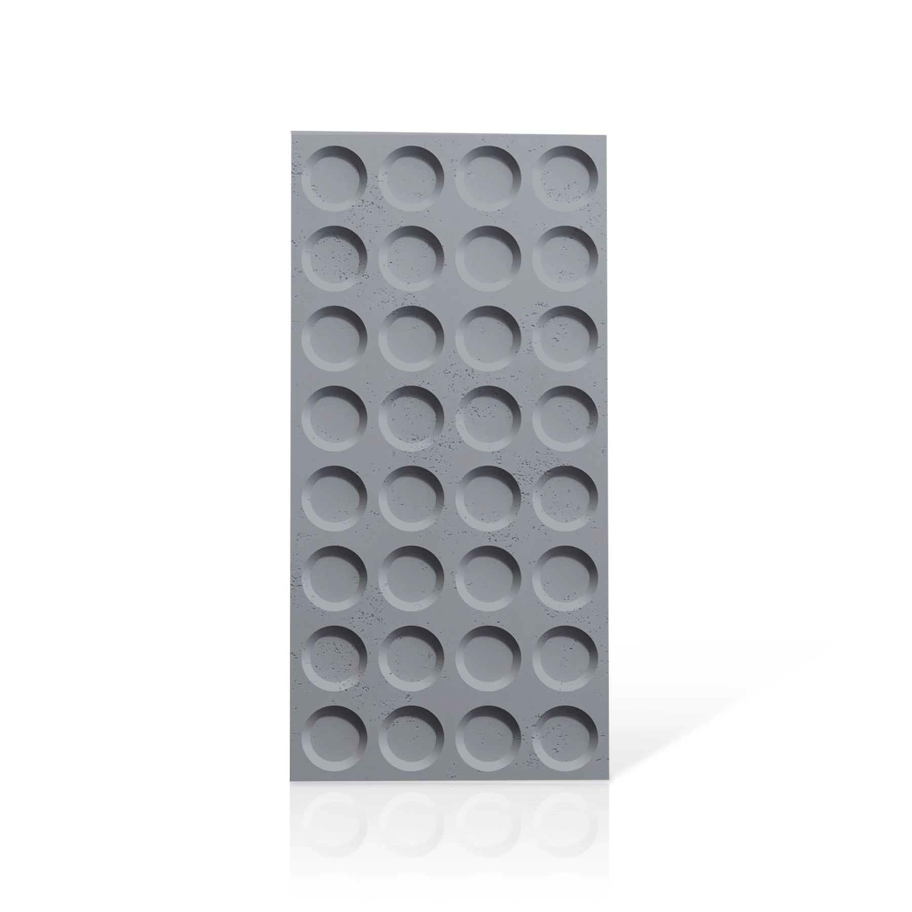 3D Concrete Wall Panels CONNECT colour swatch on white background DecorMania.eu