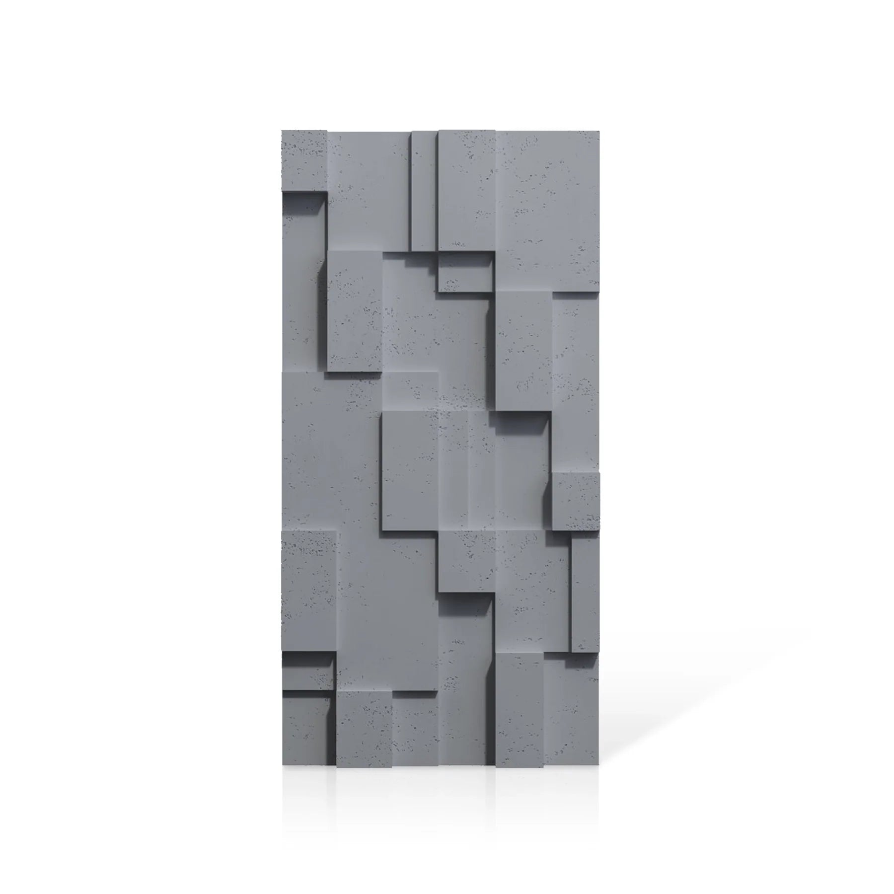 3D Concrete Wall Panels STAIRS colour swatch on white background DecorMania EU