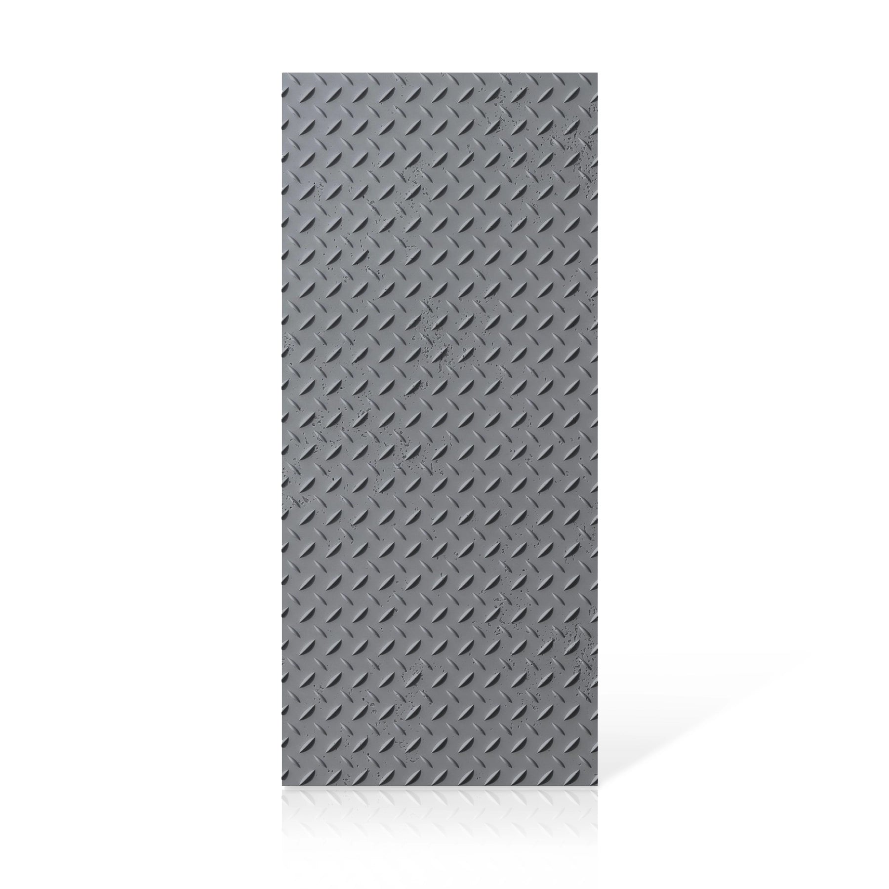 3D Concrete Wall Panels STEEL SHEET colour swatch on white background DecorMania.eu