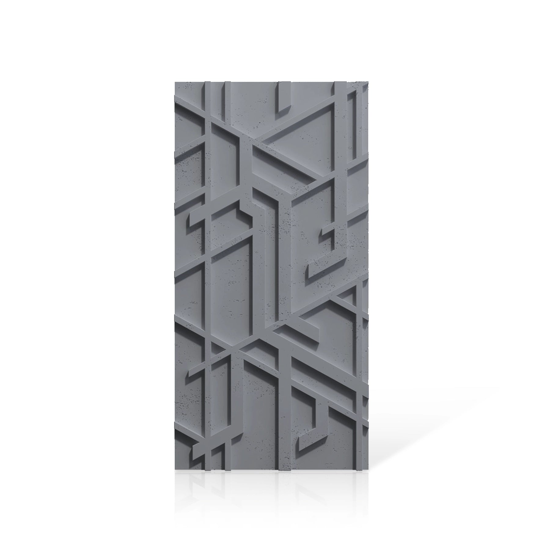 3D Concrete Wall Panels STELLAR colour swatch on white background DecorMania.eu