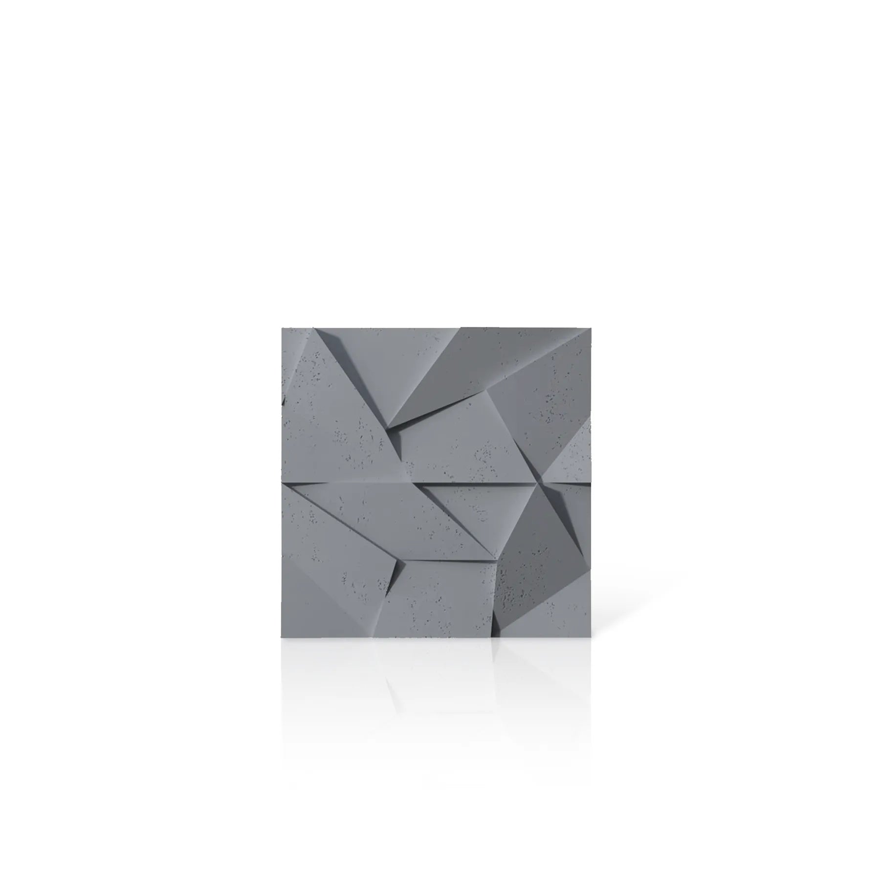 3D Concrete Wall Panels MULTICRYSTAL colour swatch on white background DecorMania EU