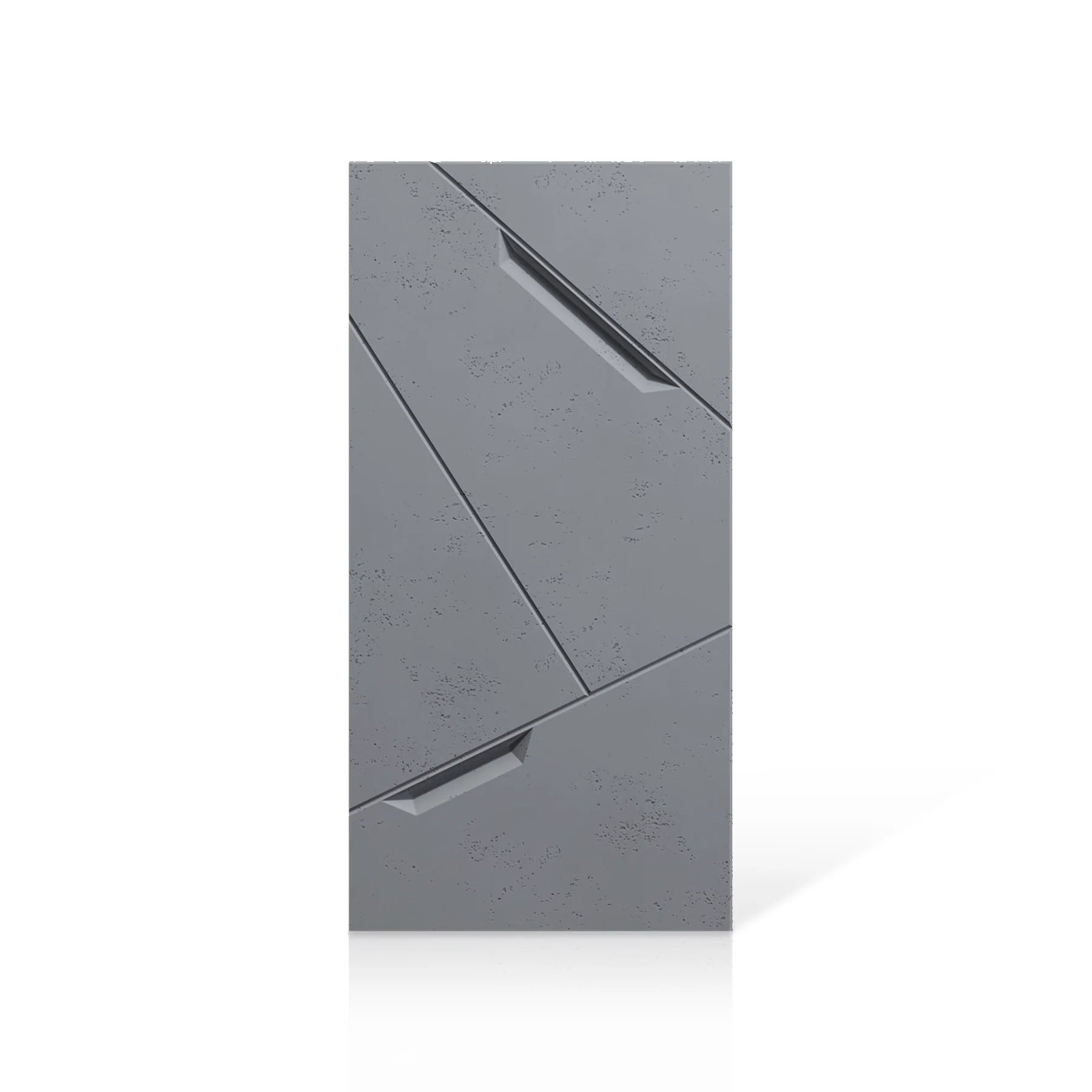 3D Concrete Wall Panels STOWAWAY colour swatch on white background DecorMania EU