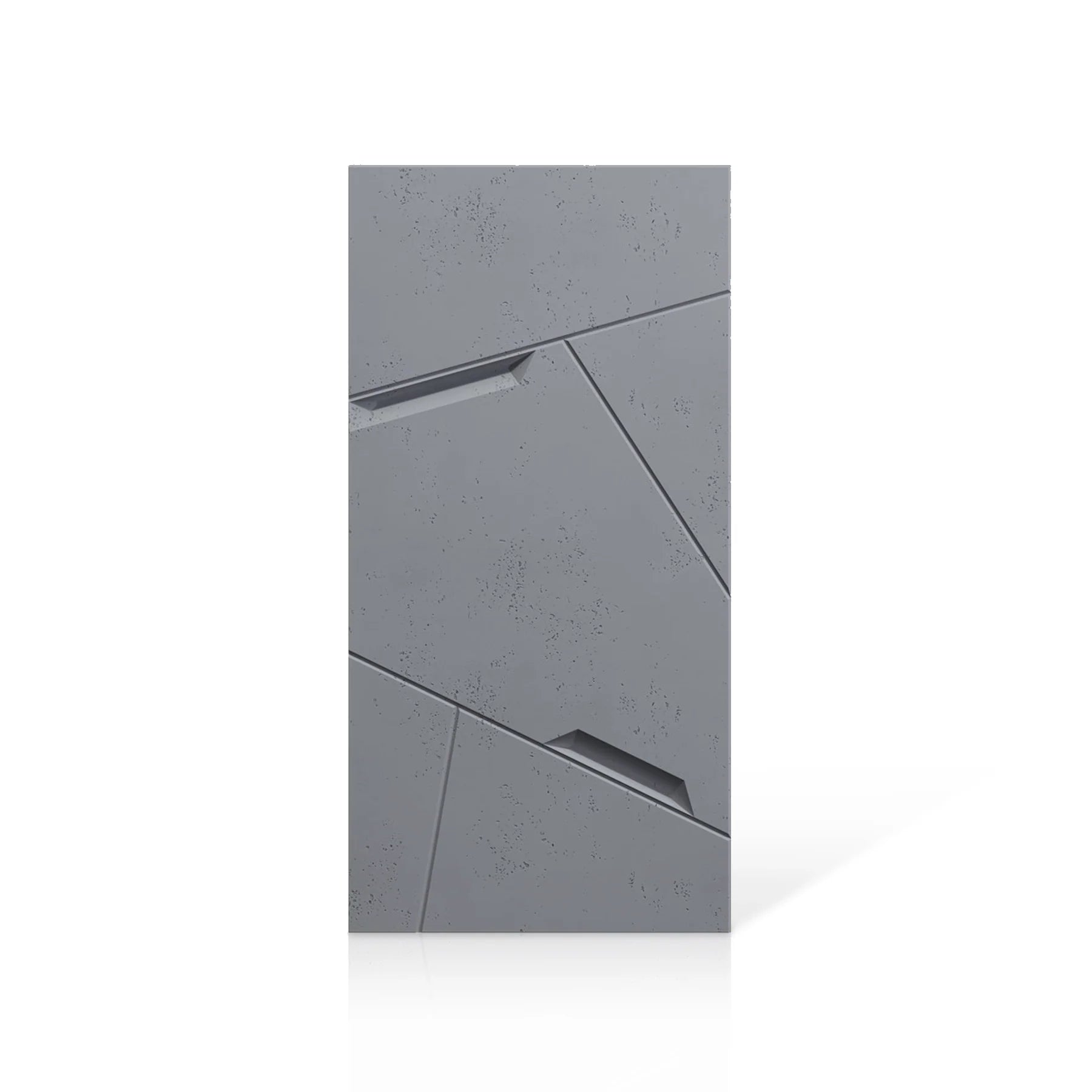 3D Concrete Wall Panels STOWAWAY colour swatch on white background DecorMania EU