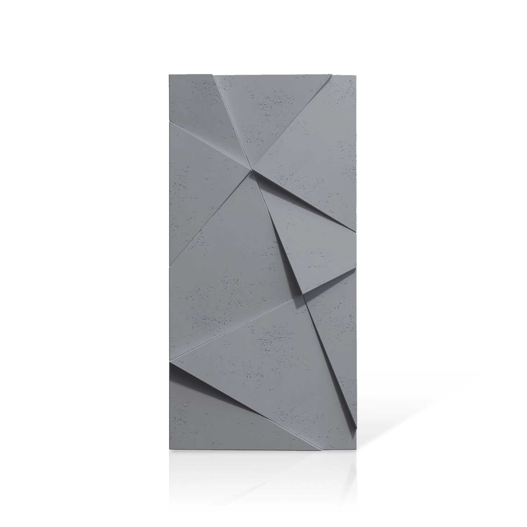 3D Concrete Wall Panels CRYSTAL colour swatch on white background DecorMania.eu