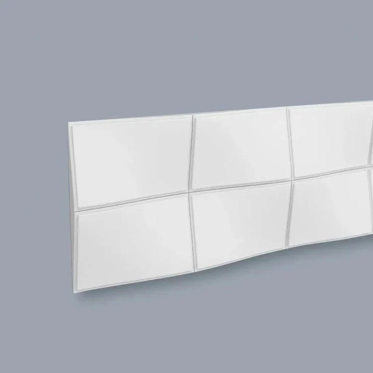 BUMP 3D Polyurethane Wall Art Panel on light background closeup DecorMania.eu