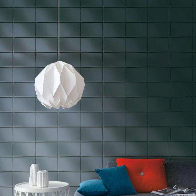 BUMP 3D Polyurethane Wall Art Panel in dark grey colour closeup DecorMania.eu