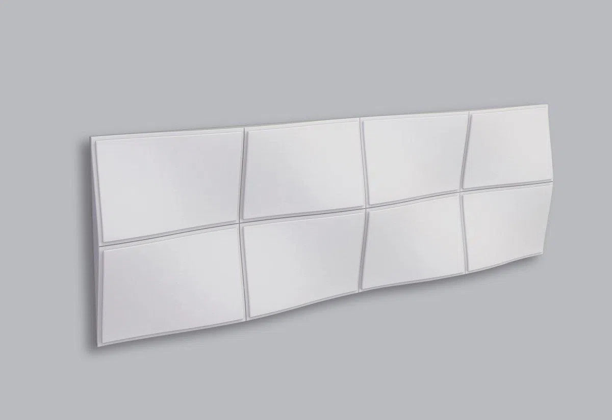 BUMP 3D Polyurethane Wall Art Panel on grey background DecorMania.eu