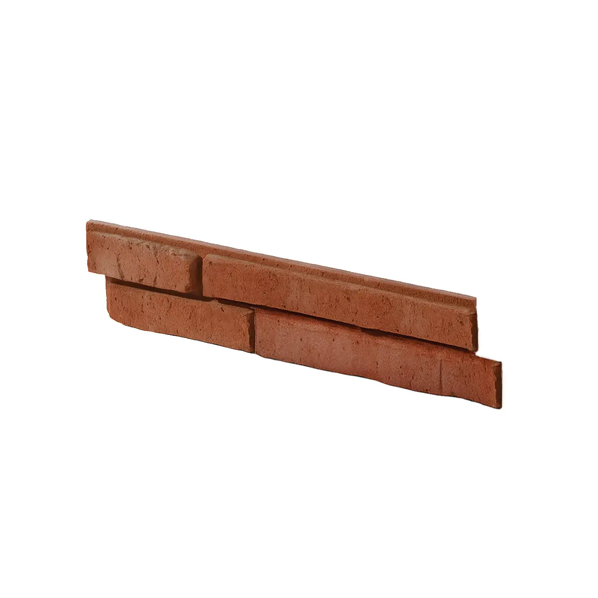 Brick Slips BRONX RED Concrete Interior & Exterior - Box on white background Decormania.eu