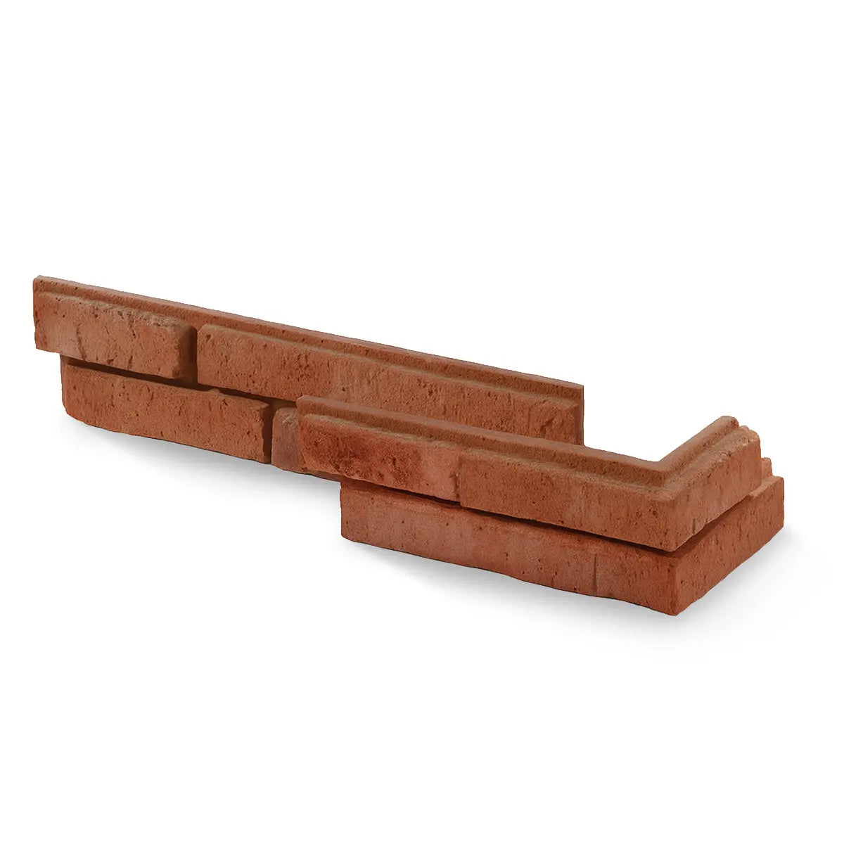 Brick Slips BRONX RED Concrete Interior & Exterior - Box on white background Decormania.eu