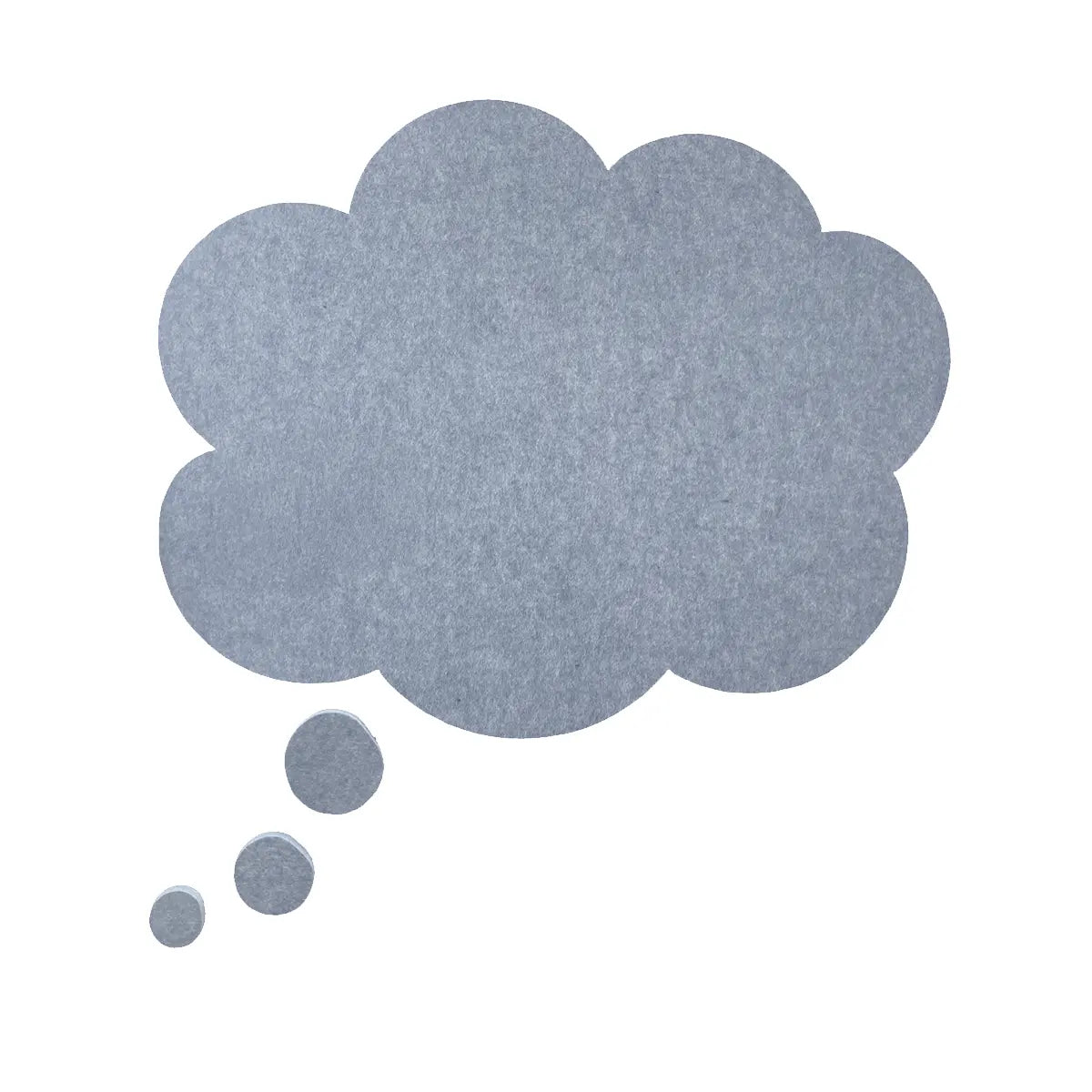 Bulletin Felt Pin Board - CLOUD on white background Decormania EU