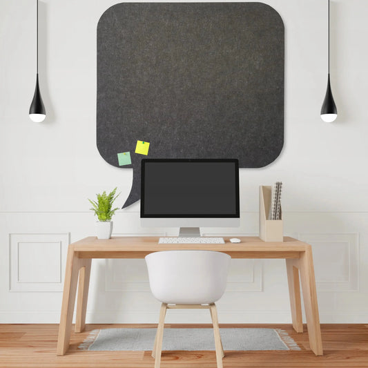 Bulletin Felt Pin Board - PANEL in office interior Decormania EU