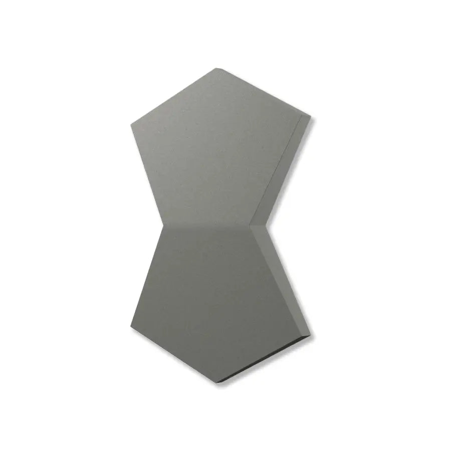 CHAIN Acoustic Soft 3D Wall Panel-Chain-greysmokepanel-DecorMania.eu