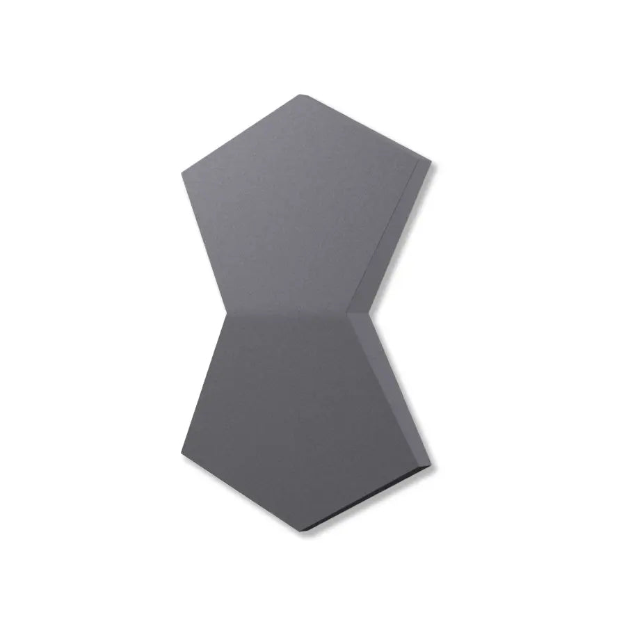 CHAIN Acoustic Soft 3D Wall Panel-Chain-oxidisedsilverpanel-DecorMania.eu