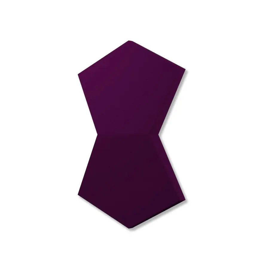 CHAIN Acoustic Soft 3D Wall Panel-Chain-plum-DecorMania.eu
