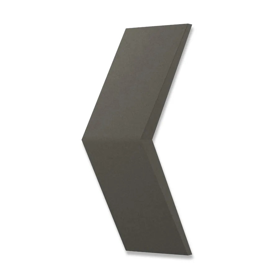 CHEVRON Acoustic Soft 3D Wall Panel colour swatch on white background DecorMania.eu