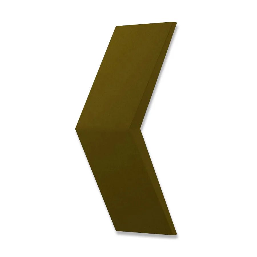 CHEVRON Acoustic Soft 3D Wall Panel colour swatch on white background DecorMania.eu