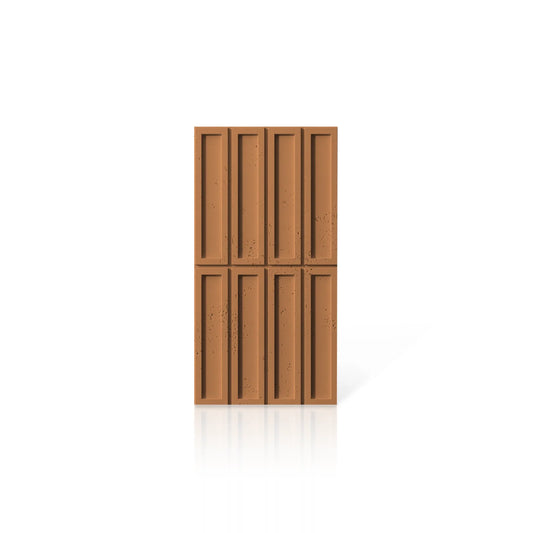3D Concrete Wall Panels BLOCKS colour swatch on white background DecorMania EU